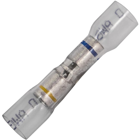 Auveco CRYSTAL CLEAR SEAL STEPDOWN BUTT CONNECTOR - 16-14 AWG TO 12-10 AWG, PK/15, 15PK 22968